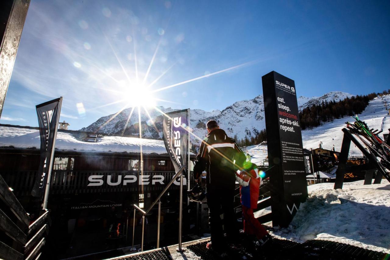 ホテル Super G クールマイユール エクステリア 写真