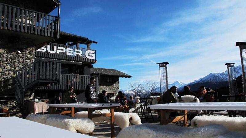 ホテル Super G クールマイユール エクステリア 写真